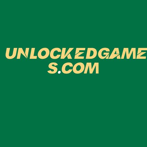 Logo da UNLOCKEDGAMES